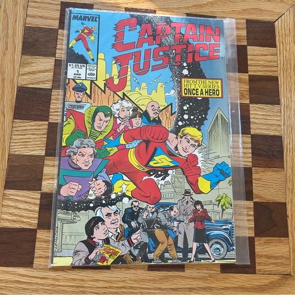 Captain Justice #1-2 complete series based on tv show - j.m. dematteis set - Picture 11 of 15